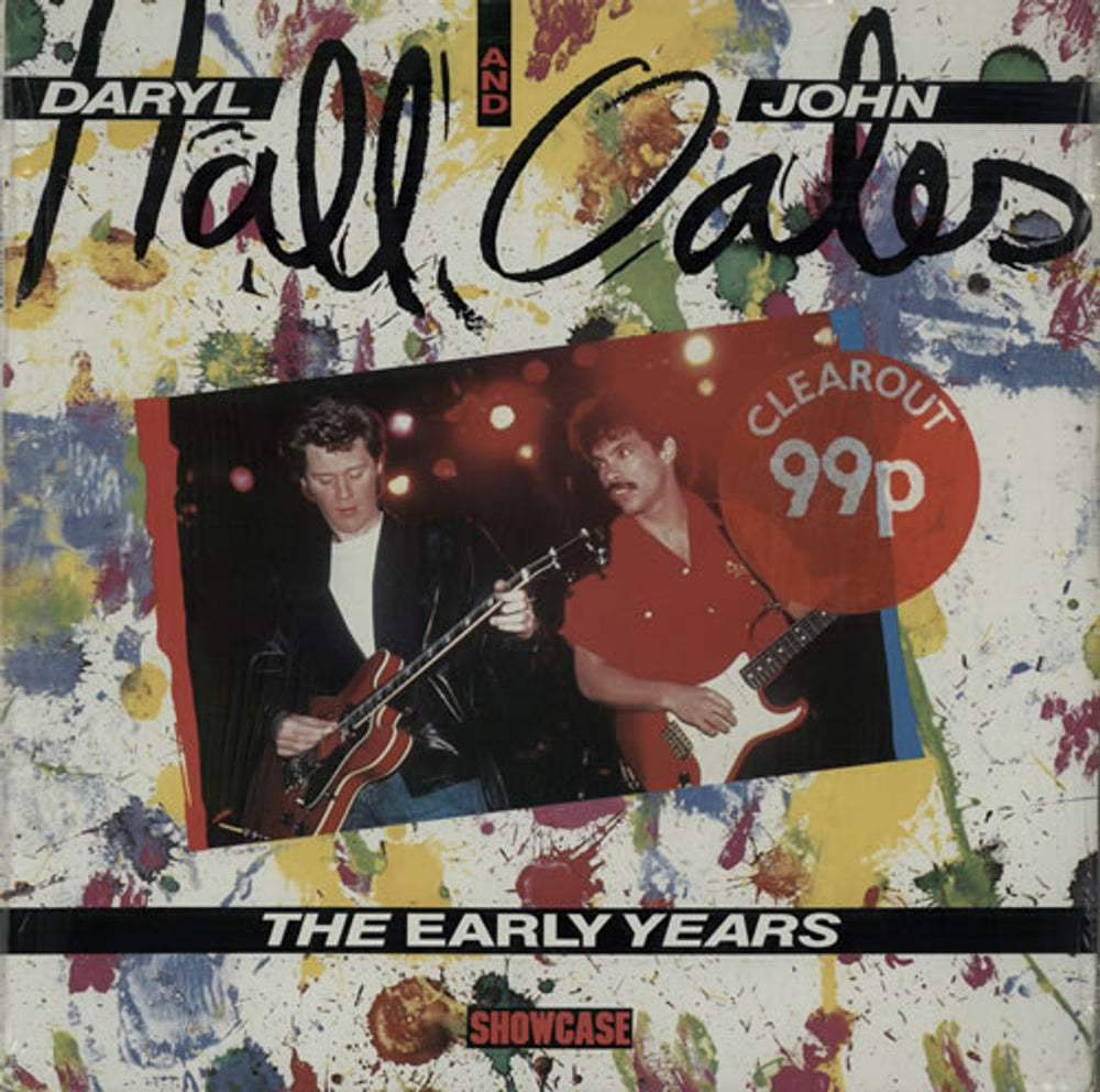 Hall & Oates The Early Years UK vinyl LP album (LP record) SHLP134