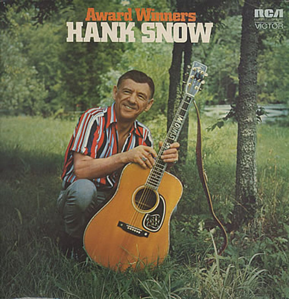 Hank Snow Award Winners UK vinyl LP album (LP record) LSA3057