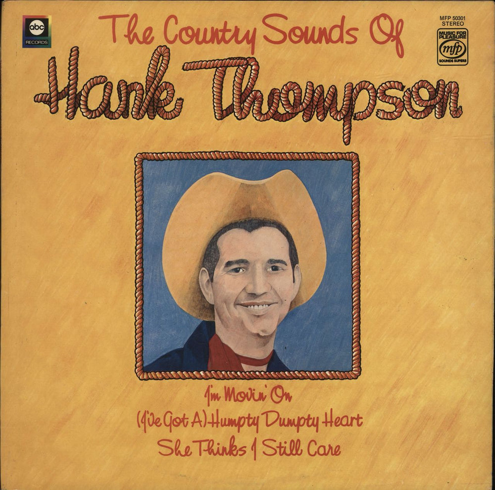 Hank Thompson The Country Sounds Of Hank Thompson UK vinyl LP album (LP record) MFP50301