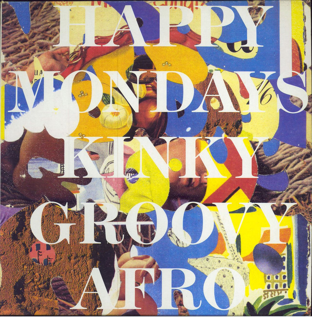 Happy Mondays Kinky Groovy Afro - EX UK 12" vinyl single (12 inch record / Maxi-single) FAC302