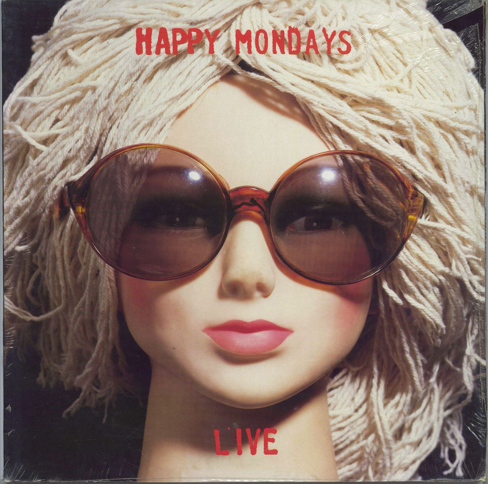 Happy Mondays Live - Sealed UK 2-LP vinyl record set (Double LP Album) FACT322