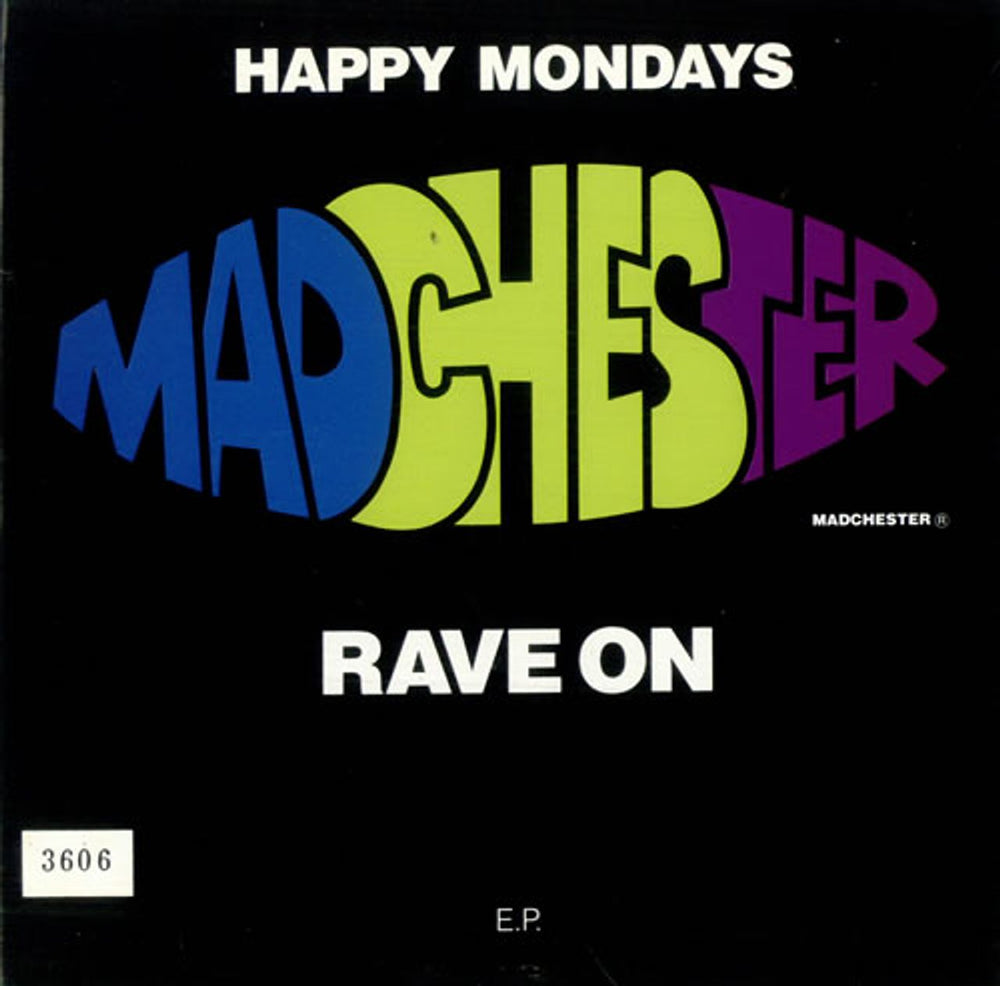 Happy Mondays Madchester Rave On EP UK 7" vinyl single (7 inch record / 45) FAC242/7