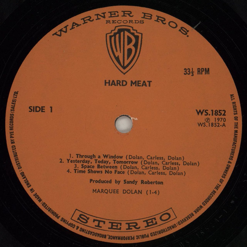 Hard Meat Hard Meat UK vinyl LP album (LP record) HDMLPHA683815