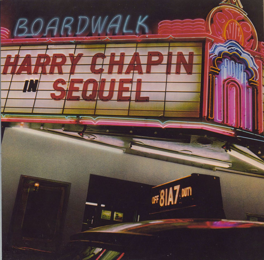 Harry Chapin Sequel US vinyl LP album (LP record) FW-36872