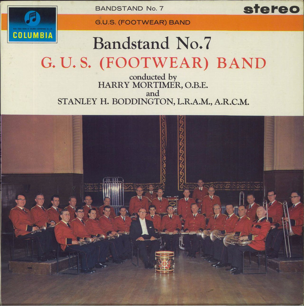 Harry Mortimer Bandstand No.7 UK vinyl LP album (LP record) SCX3502