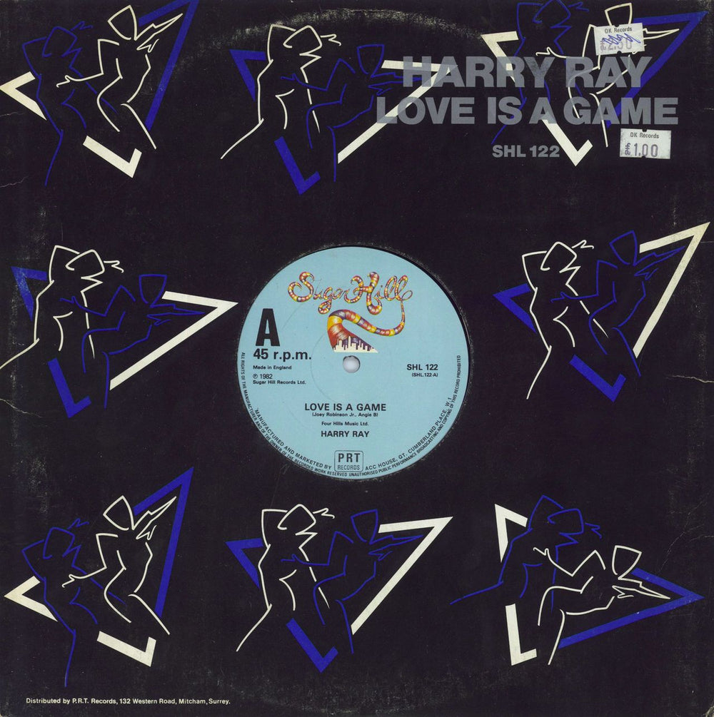 Harry Ray Love Is A Game UK 12" vinyl single (12 inch record / Maxi-single) SHL122