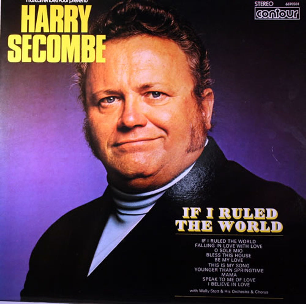 Harry Secombe If I Ruled The World UK vinyl LP album (LP record) 6870501
