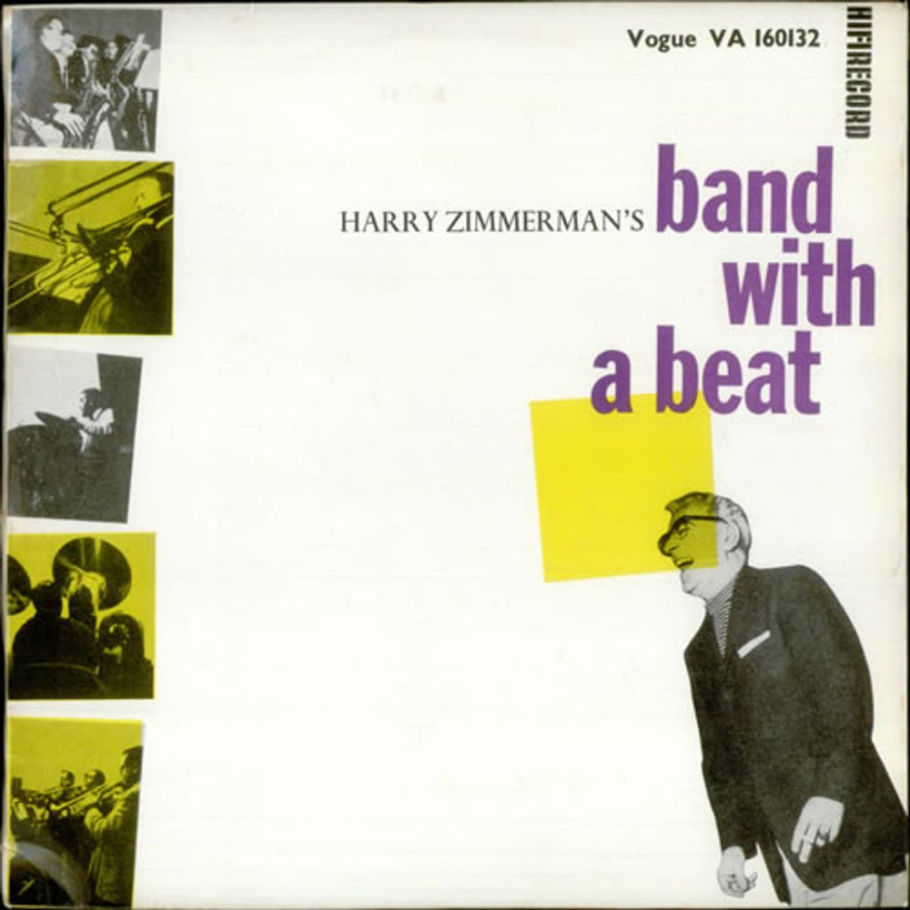 Harry Zimmerman Band With A Beat UK vinyl LP album (LP record) VA160132