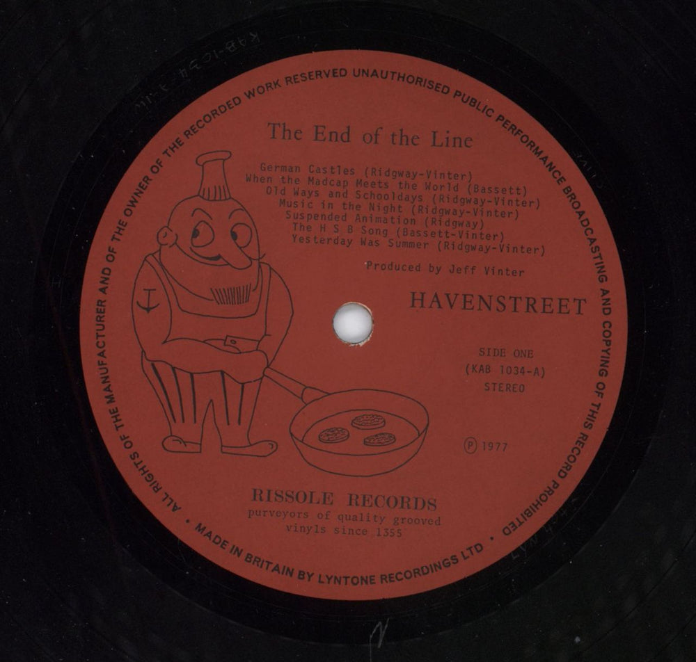 Havenstreet The End Of The Line UK vinyl LP album (LP record) 421LPTH792650