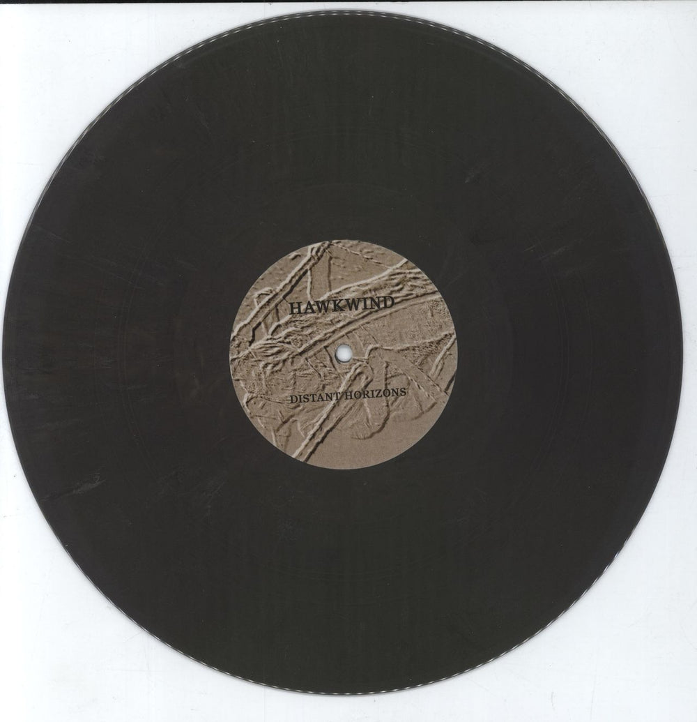 Hawkwind Distant Horizons - Grey Marble Vinyl UK 2-LP vinyl record set (Double LP Album) 803341460737