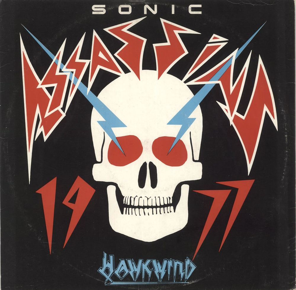 Hawkwind Hawkwind As The Sonic Assassins UK 12" vinyl single (12 inch record / Maxi-single) FLEP101