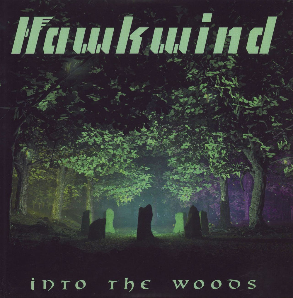 Hawkwind Into The Woods UK 2-LP vinyl record set (Double LP Album) BREDD700