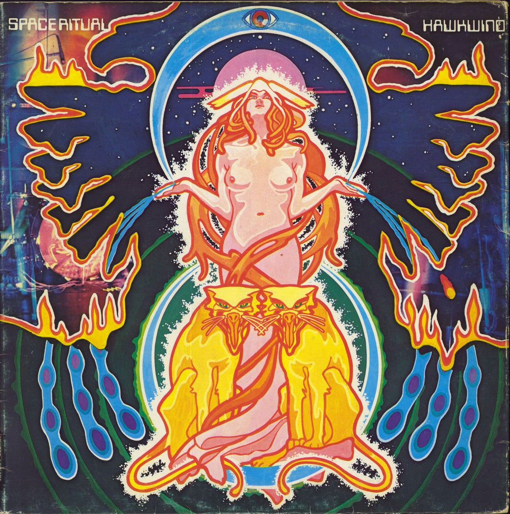 Hawkwind Space Ritual German 2-LP vinyl record set (Double LP Album) UAS29483/4XD