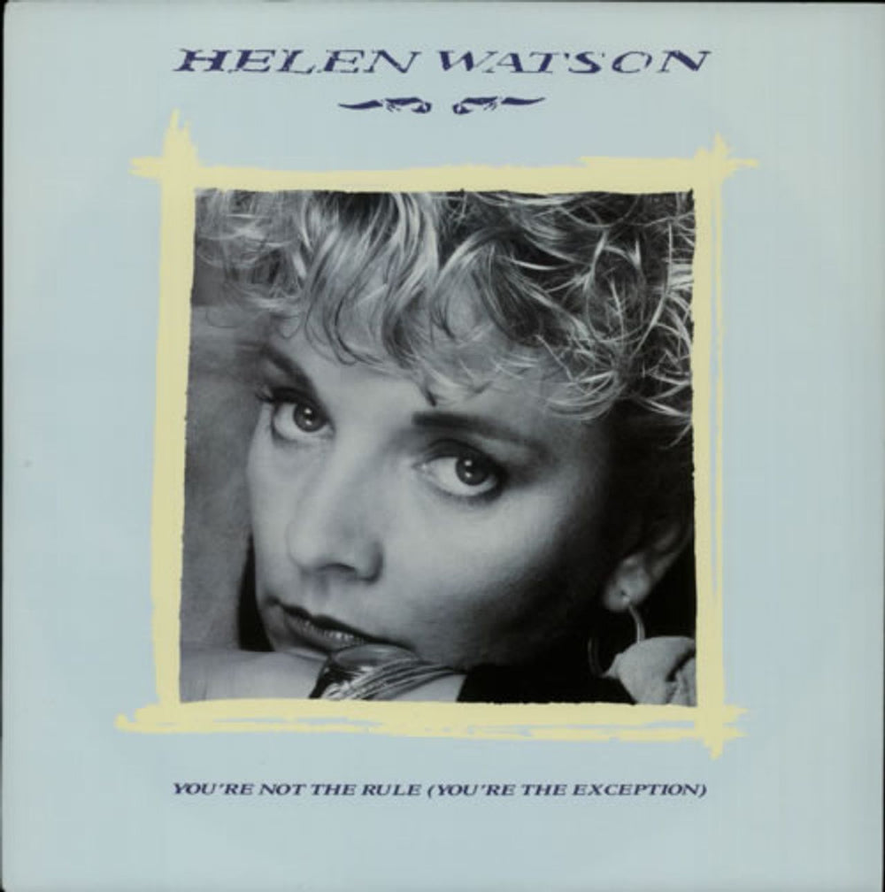 Helen Watson You're Not The Rule (You're The Exception) UK 12" vinyl single (12 inch record / Maxi-single) 12DB9158