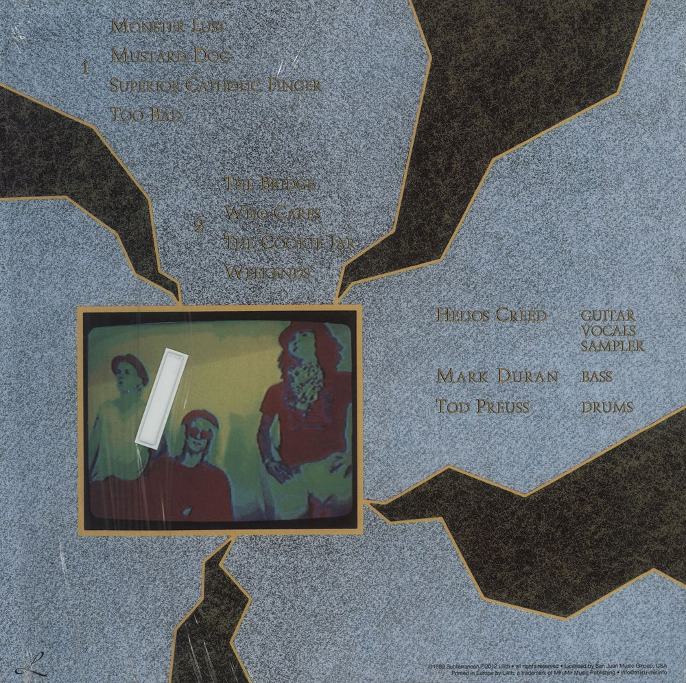 Helios Creed Superior Catholic Finger + CD - Shrink UK vinyl LP album (LP record) 889397703516