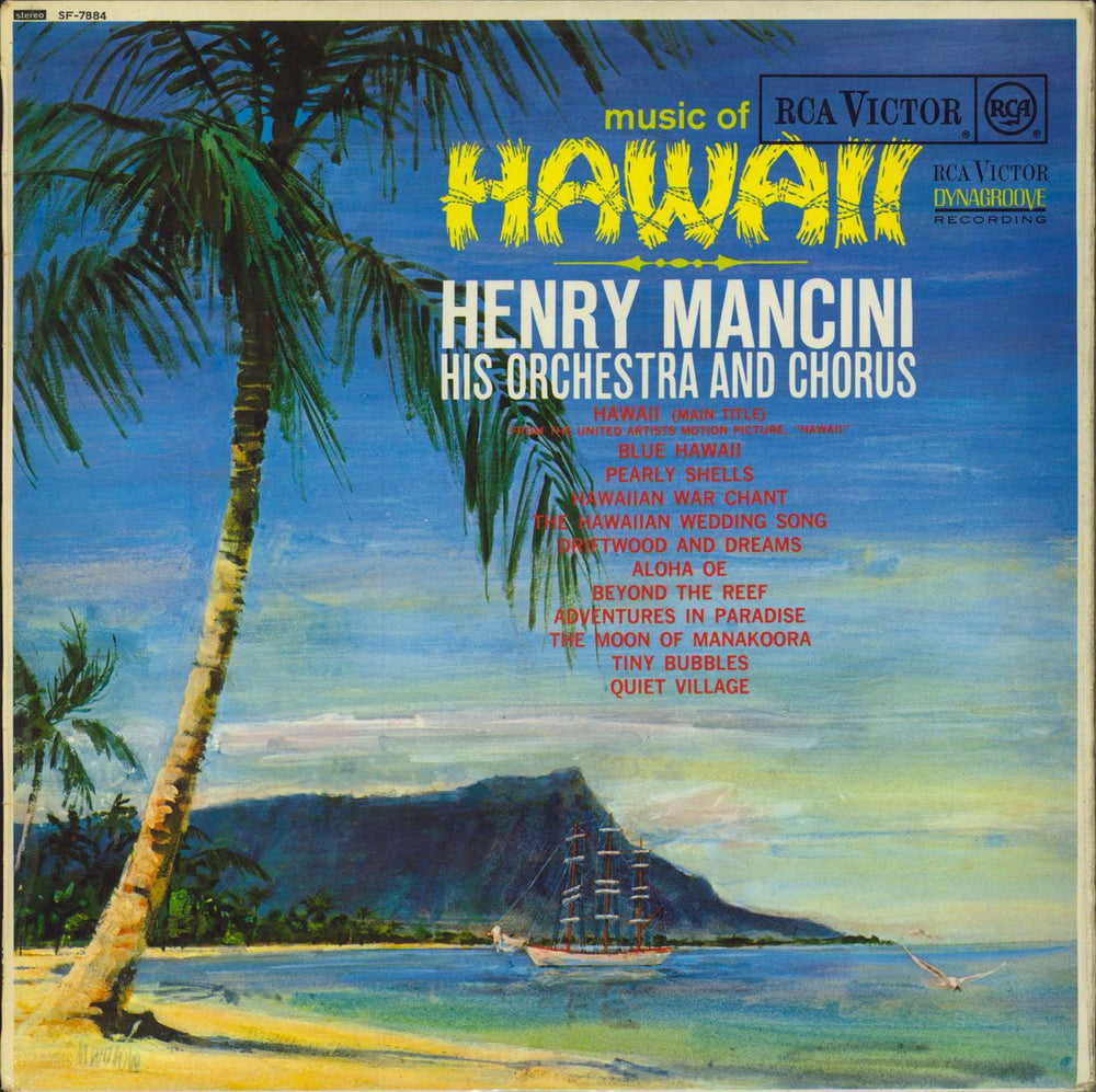 Henry Mancini Music Of Hawaii UK vinyl LP album (LP record) SF-7884