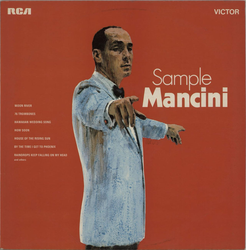 Henry Mancini Sample Mancini UK vinyl LP album (LP record) SAS1000