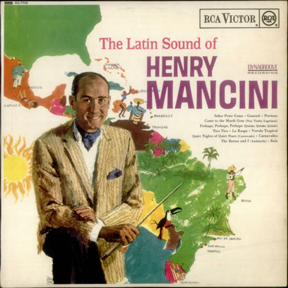 Henry Mancini The Latin Sound Of Henry Mancini UK vinyl LP album (LP record) RD-7725