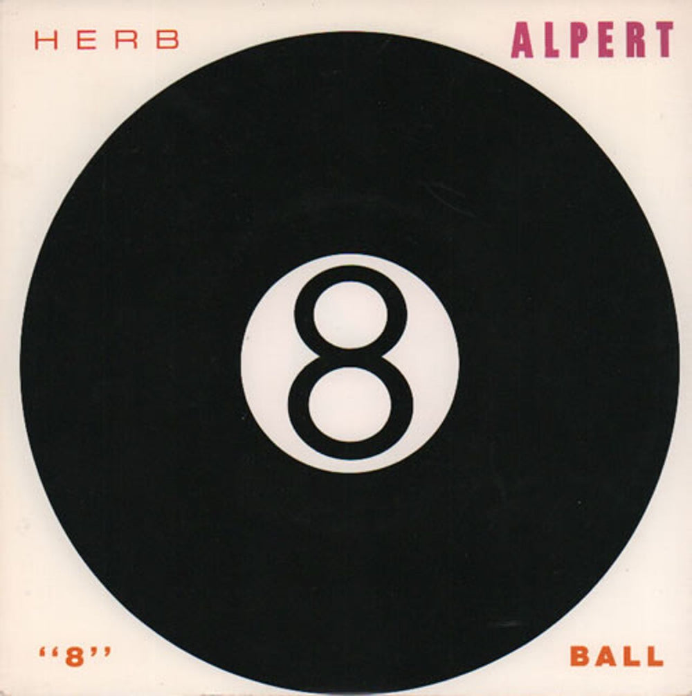 Herb Alpert 8 Ball UK Promo 7" vinyl single (7 inch record / 45) AM1276