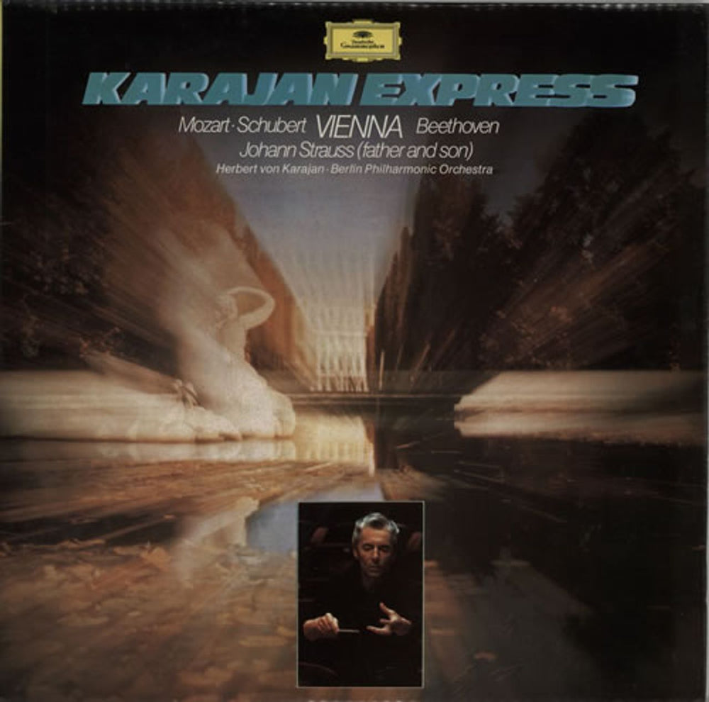 Herbert Von Karajan Karajan Express - Vienna UK 2-LP vinyl record set (Double LP Album) 2725006