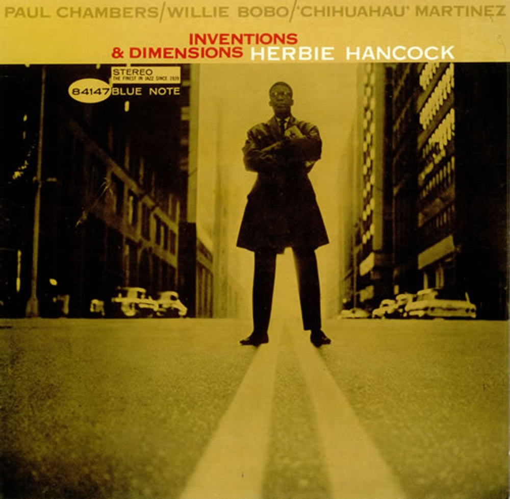 Herbie Hancock Inventions And Dimensions - shrink US vinyl LP album (LP record) B1-84147