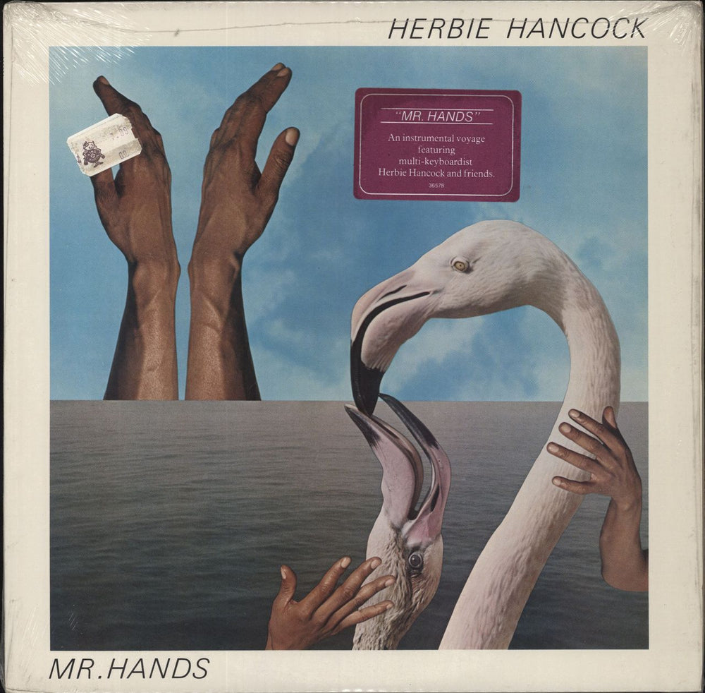 Herbie Hancock Mr. Hands - 1st - stickered shrink US vinyl LP album (LP record) JC36578