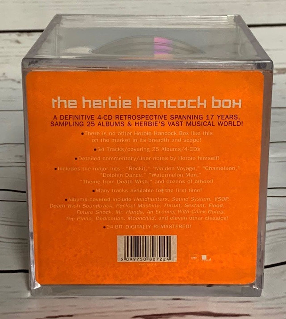 Herbie Hancock The Herbie Hancock Box US 4-CD album set 5080722