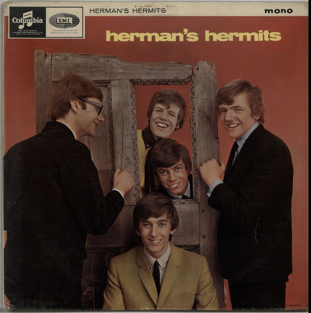 Herman's Hermits Herman's Hermits - 1st UK vinyl LP album (LP record) 33SX1727