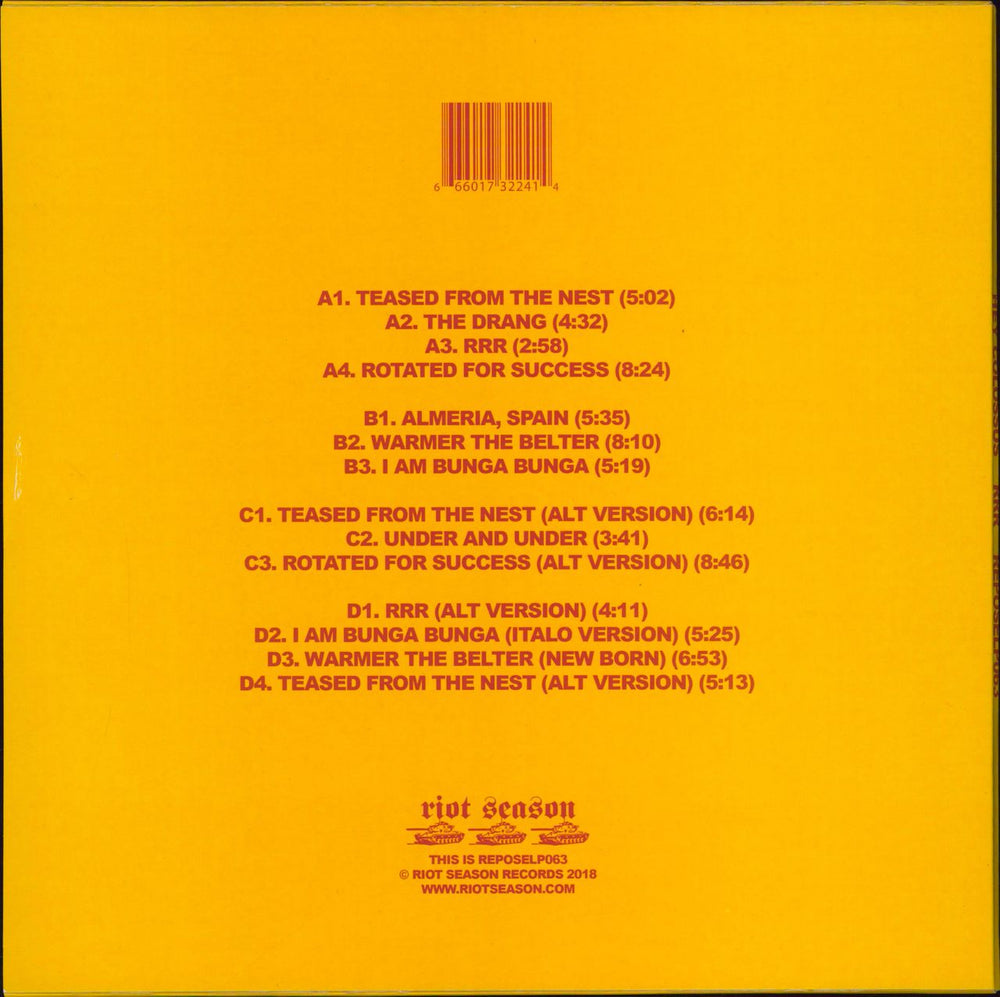 Hey Colossus RRR UK 2-LP vinyl record set (Double LP Album) 666017322414