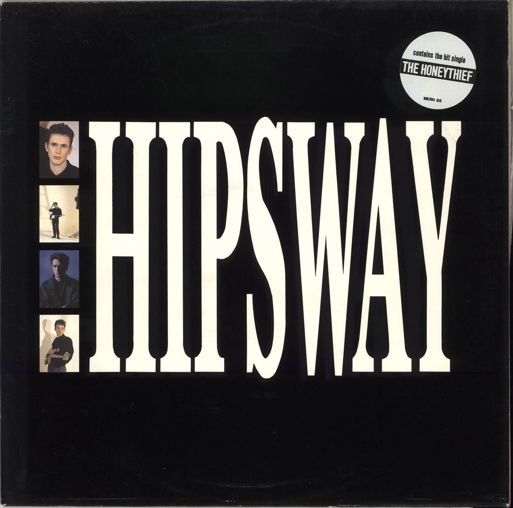 Hipsway Hipsway - Hype-stickered Sleeve UK vinyl LP album (LP record) MERH85