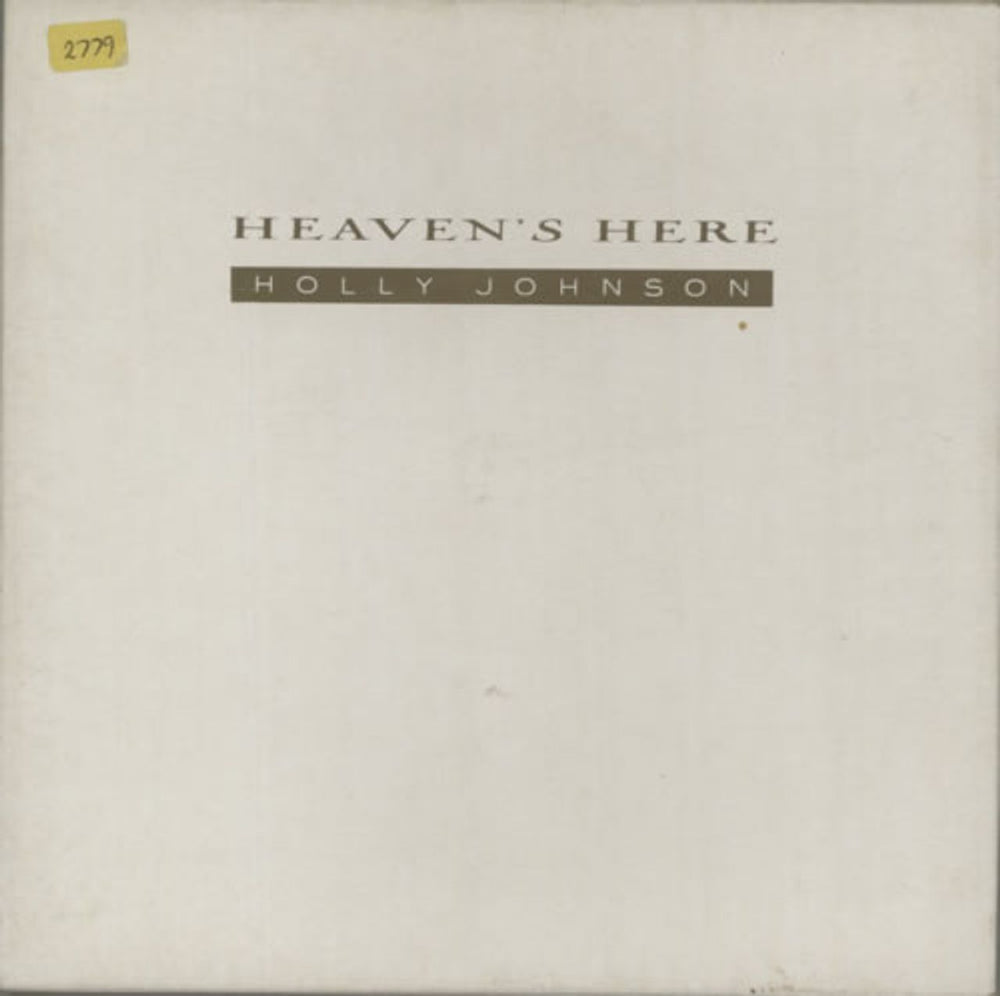 Holly Johnson Heaven's Here - Box UK 7" vinyl single (7 inch record / 45) MCA1365