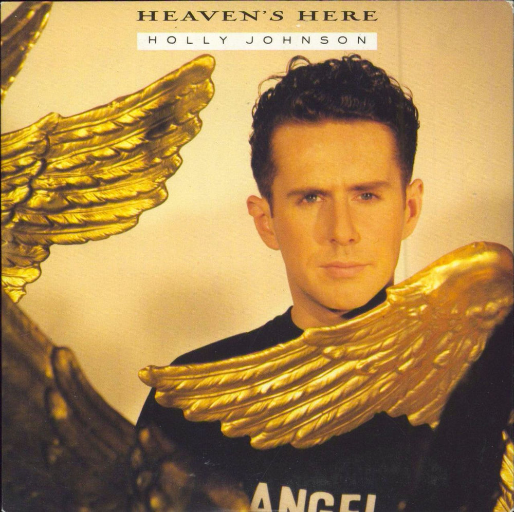 Holly Johnson Heaven's Here UK CD single (CD5 / 5") DMCAT1365
