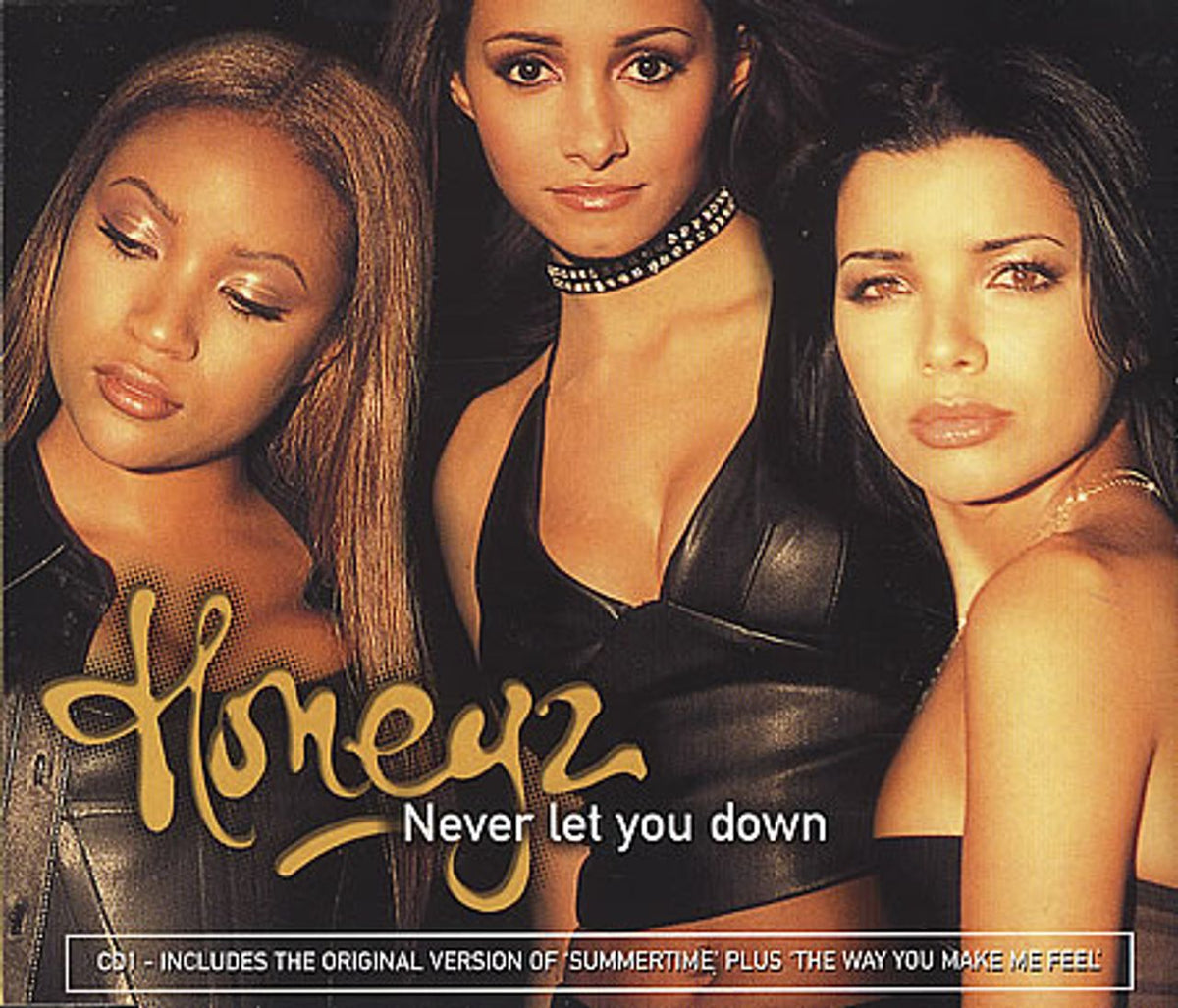 Honeyz Never Let You Down UK CD single — RareVinyl.com