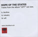 Hope Of The States Left UK CD-R acetate CD-R ACETATE