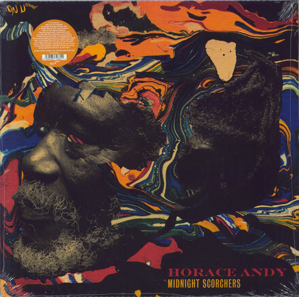 Horace Andy Midnight Scorchers - Orange Vinyl - Sealed UK vinyl LP album (LP record) ONULP153C