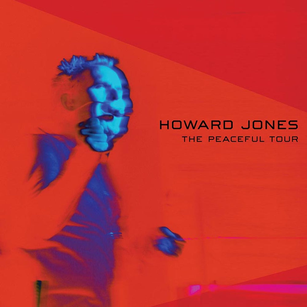 Howard Jones The Peaceful Tour - Blue Vinyl - Sealed US vinyl LP album (LP record) CLP23051