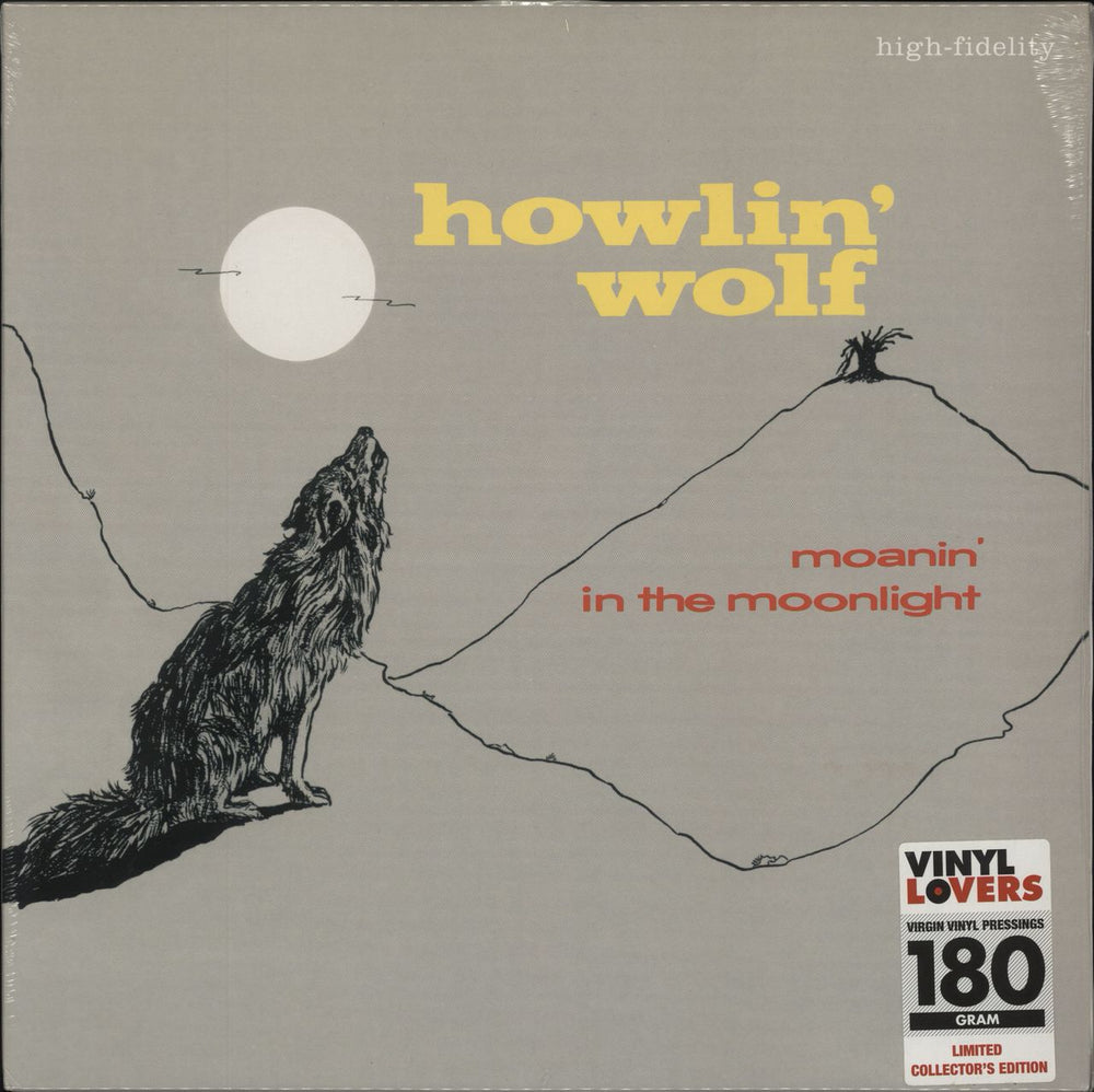 Howlin' Wolf Moanin' In The Moonlight - 180gm UK vinyl LP album (LP record) 6785442