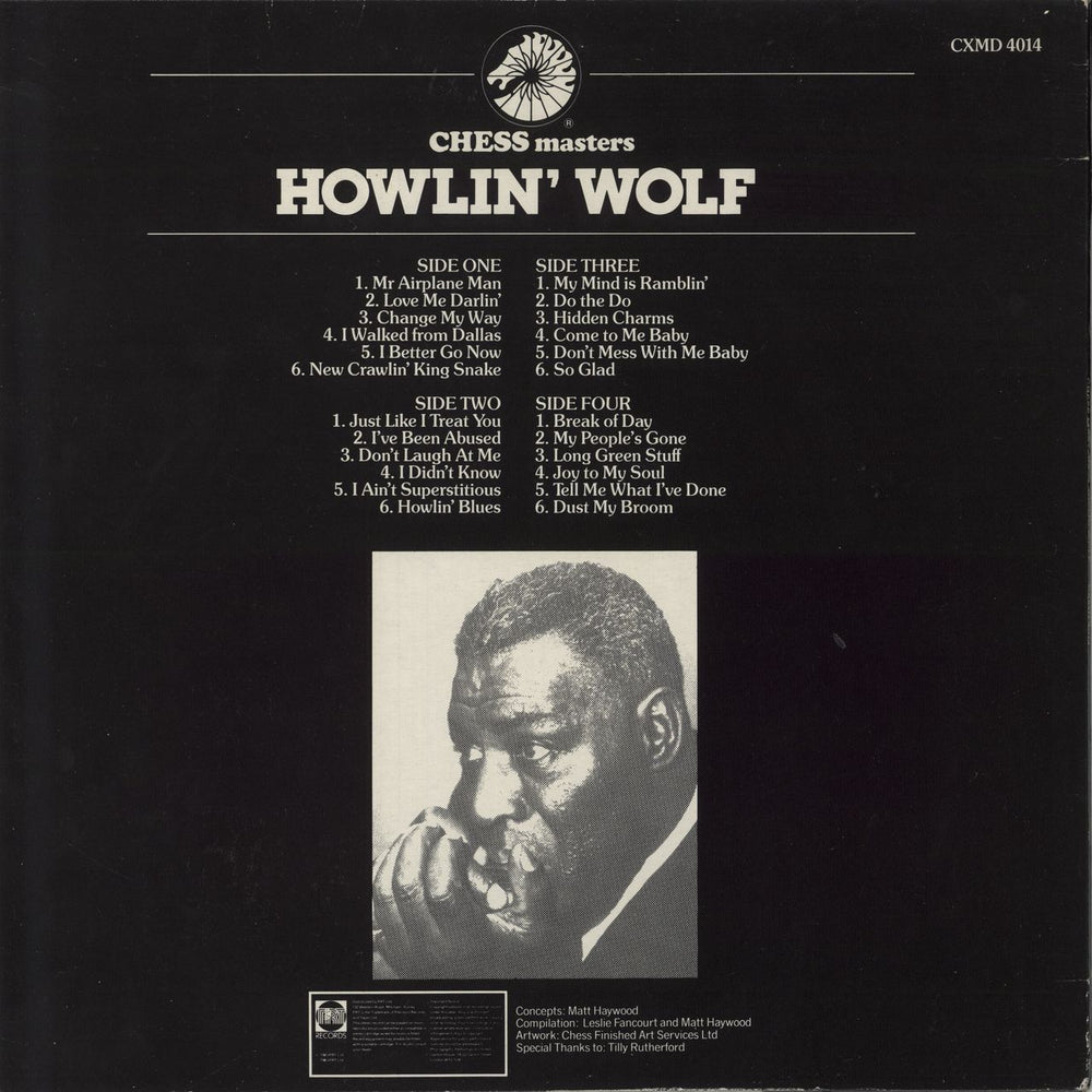 Howlin' Wolf Vol. 3 UK 2-LP vinyl record set (Double LP Album)