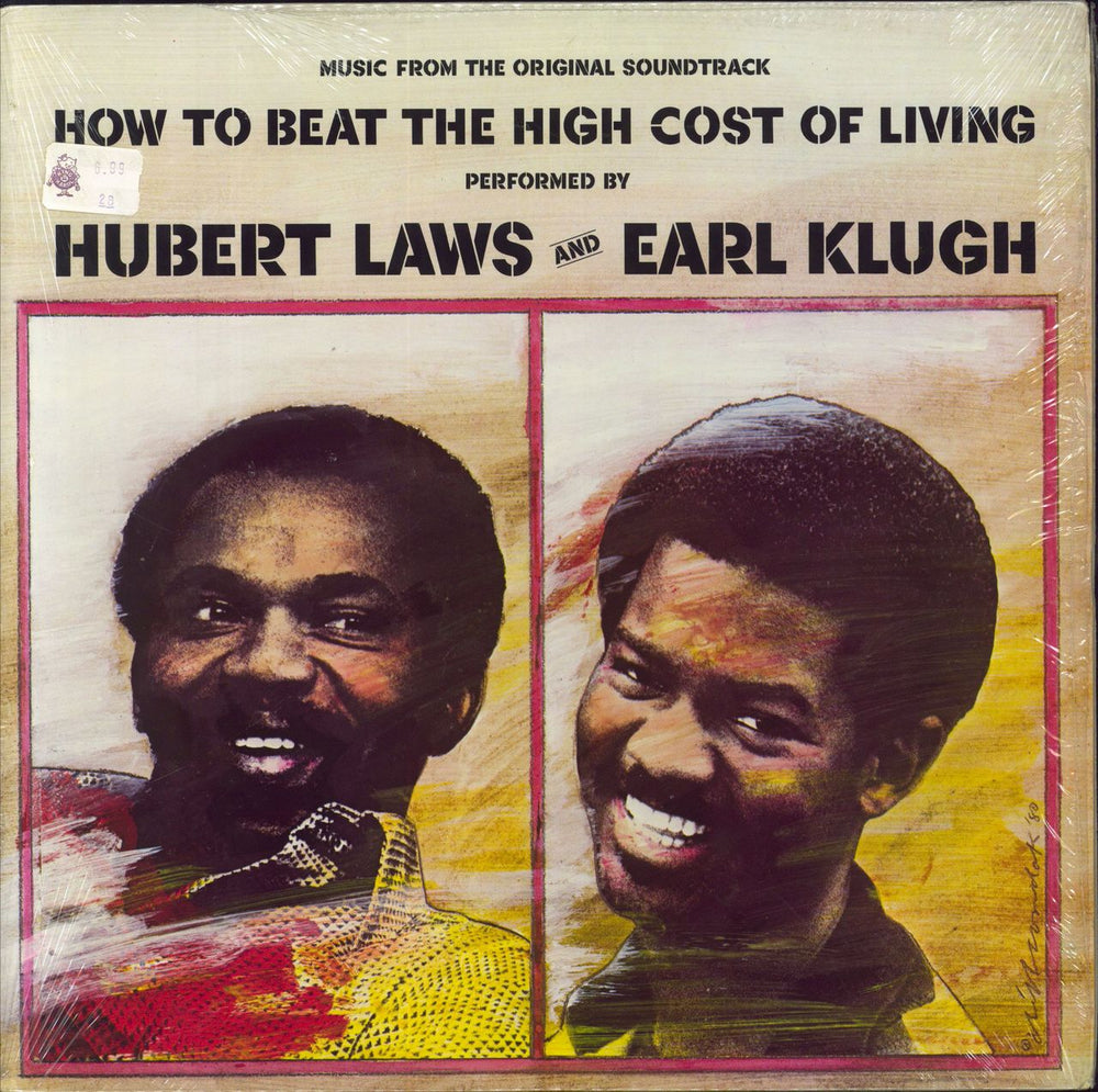 Hubert Laws How To Beat The High Cost Of Living - shrink US vinyl LP album (LP record) JS36741