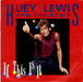 Huey Lewis & The News If This Is It UK 7" vinyl single (7 inch record / 45) CHS2803