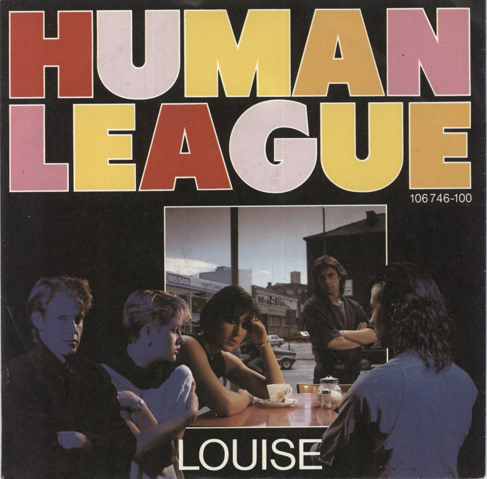 Human League Louise German 7" vinyl single (7 inch record / 45) 106746-100