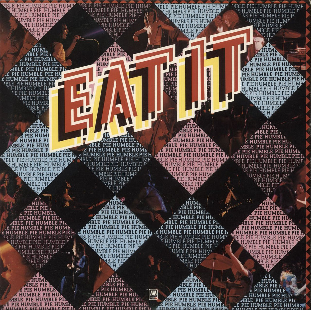 Humble Pie Eat It - 1st - Red Vinyl + Booklet UK 2-LP vinyl record set (Double LP Album) AMLS6004