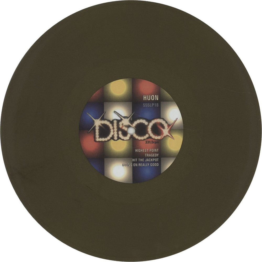 Huon Disco Square - Gold Vinyl UK 10" vinyl single (10 inch record) I9O10DI675786