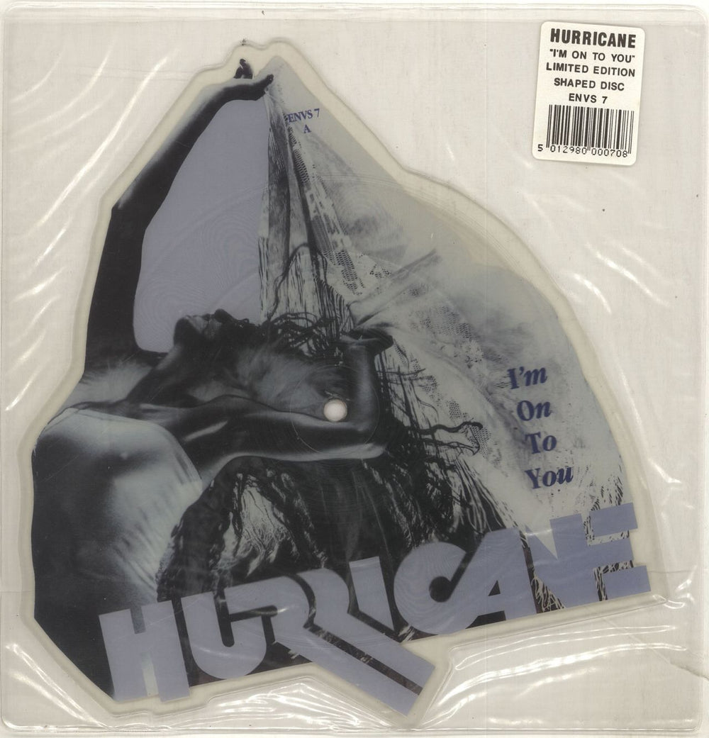 Hurricane I'm On To You UK shaped picture disc (picture disc vinyl record) ENVS7