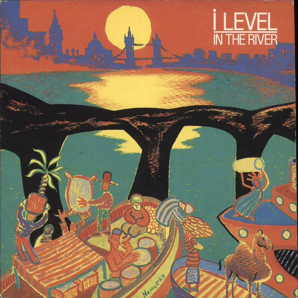 I-Level In The River UK 7" vinyl single (7 inch record / 45) VS681