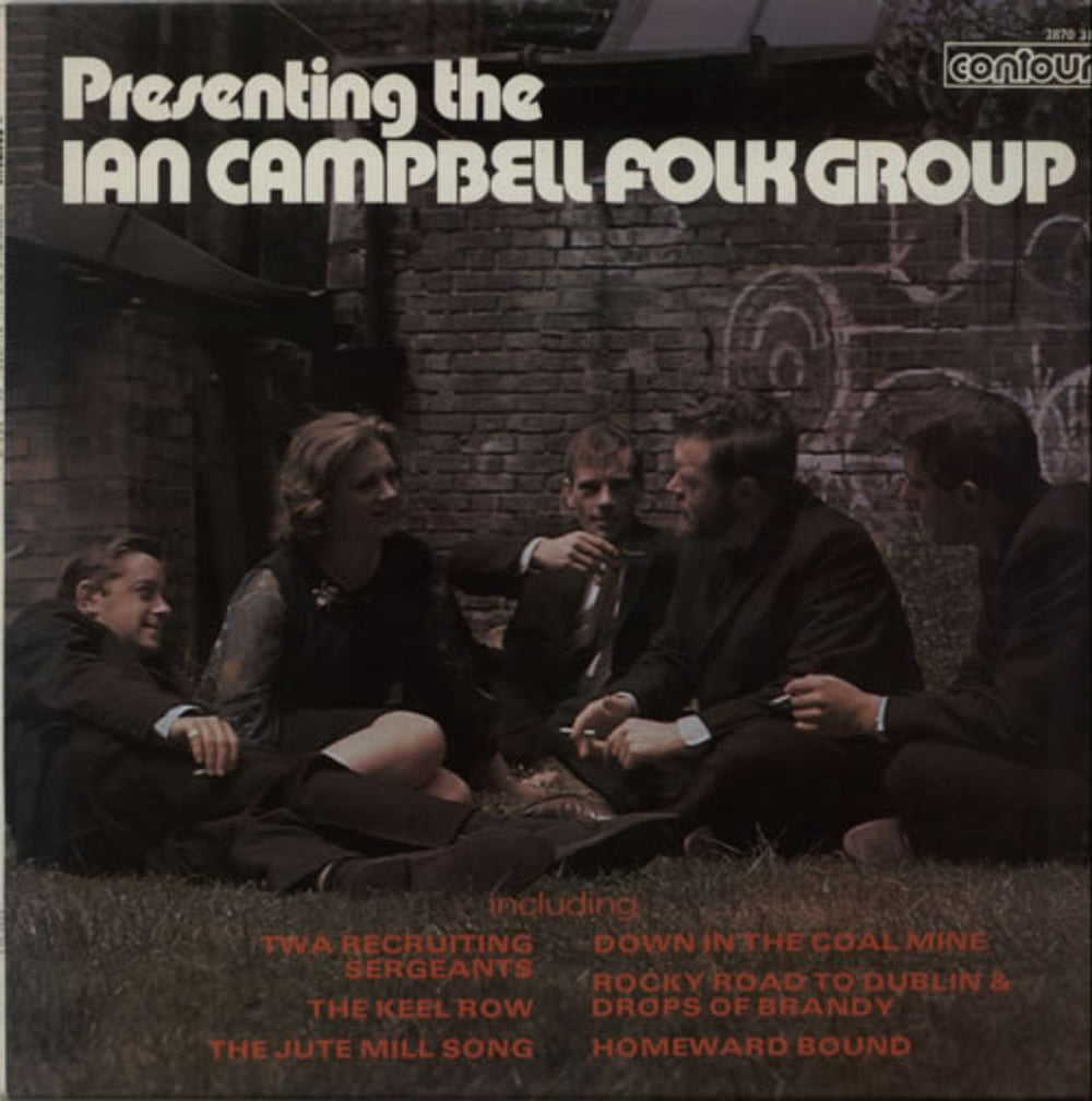 Ian Campbell Presenting The Ian Campbell Folk Group UK vinyl LP album (LP record) 2870314