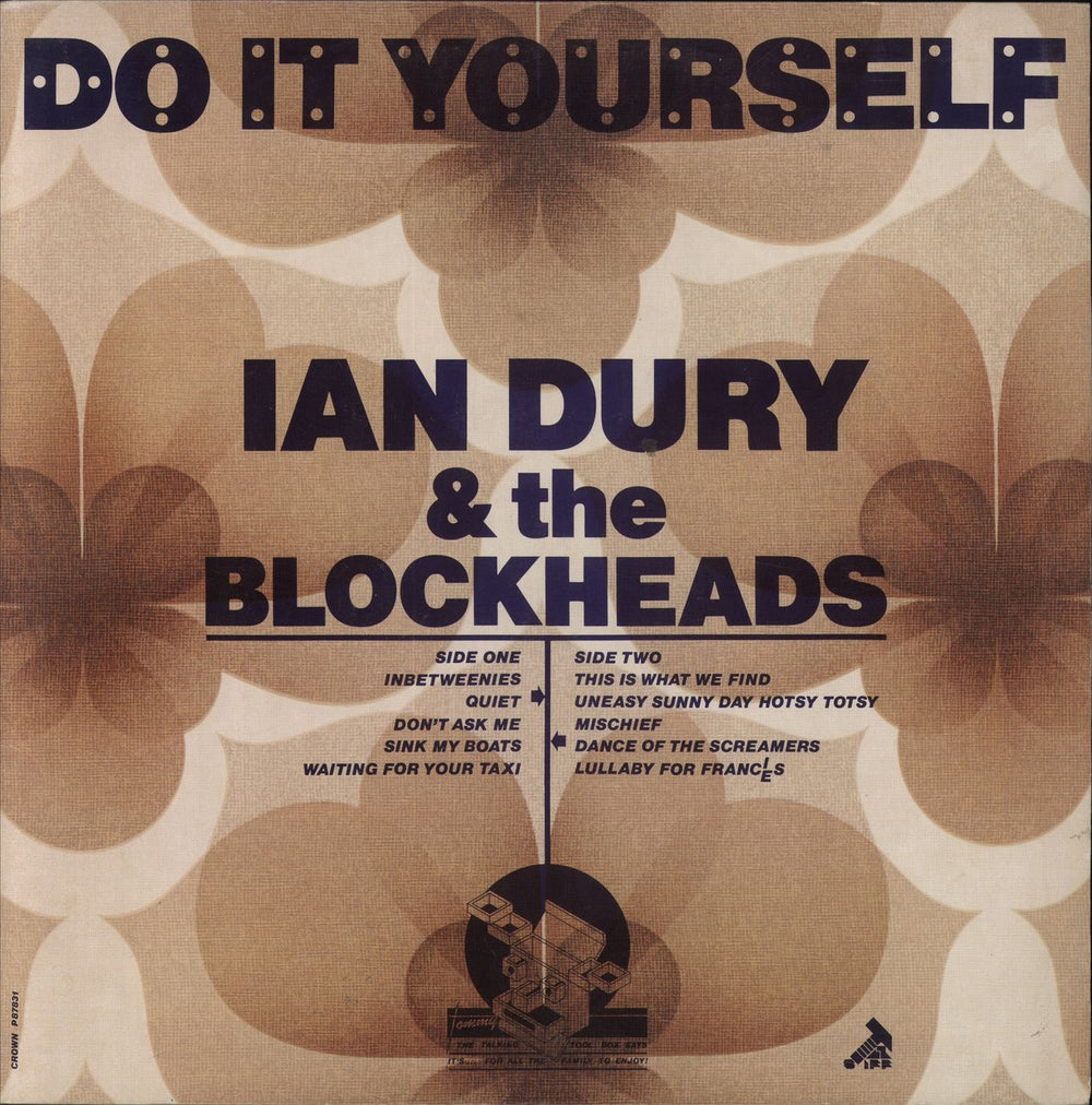 Ian Dury Do It Yourself - P87831 UK vinyl LP album (LP record) SEEZ14