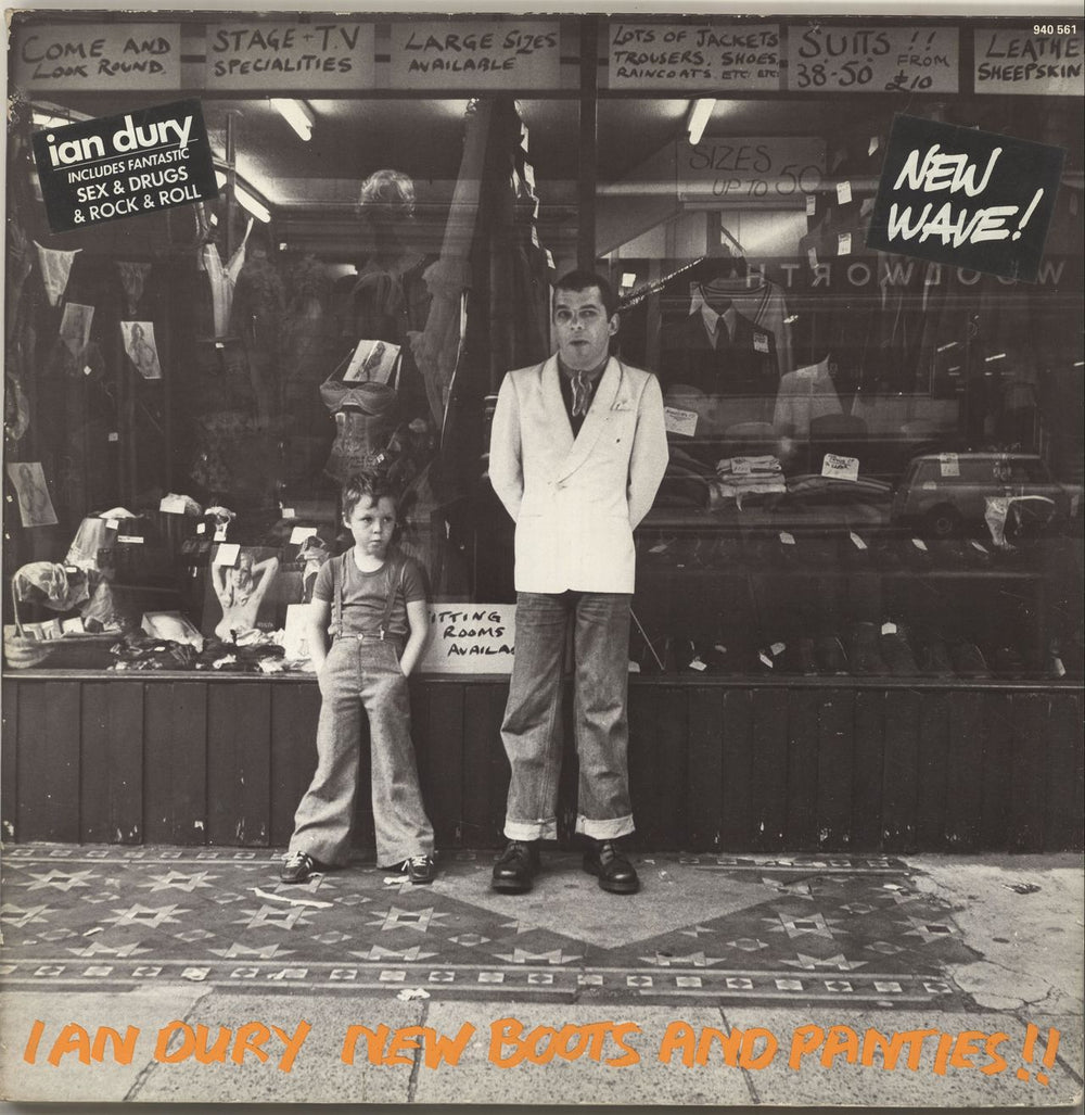 Ian Dury New Boots And Panties!! - 1 Song - EX French vinyl LP album (LP record) 940561