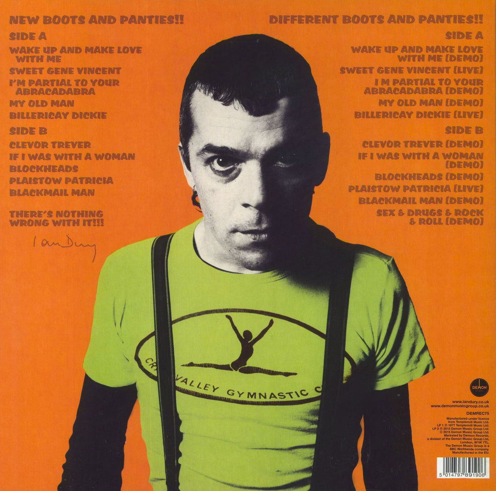 Ian Dury New Boots And Panties!! - Expanded - RSD 15 - EX UK 2-LP vinyl record set (Double LP Album) 5014797891906