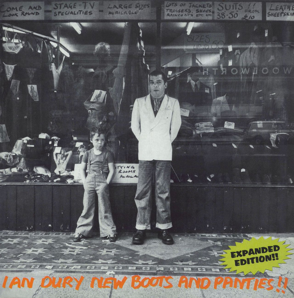 Ian Dury New Boots And Panties!! - Expanded - RSD 15 - EX UK 2-LP vinyl record set (Double LP Album) DEMREC75